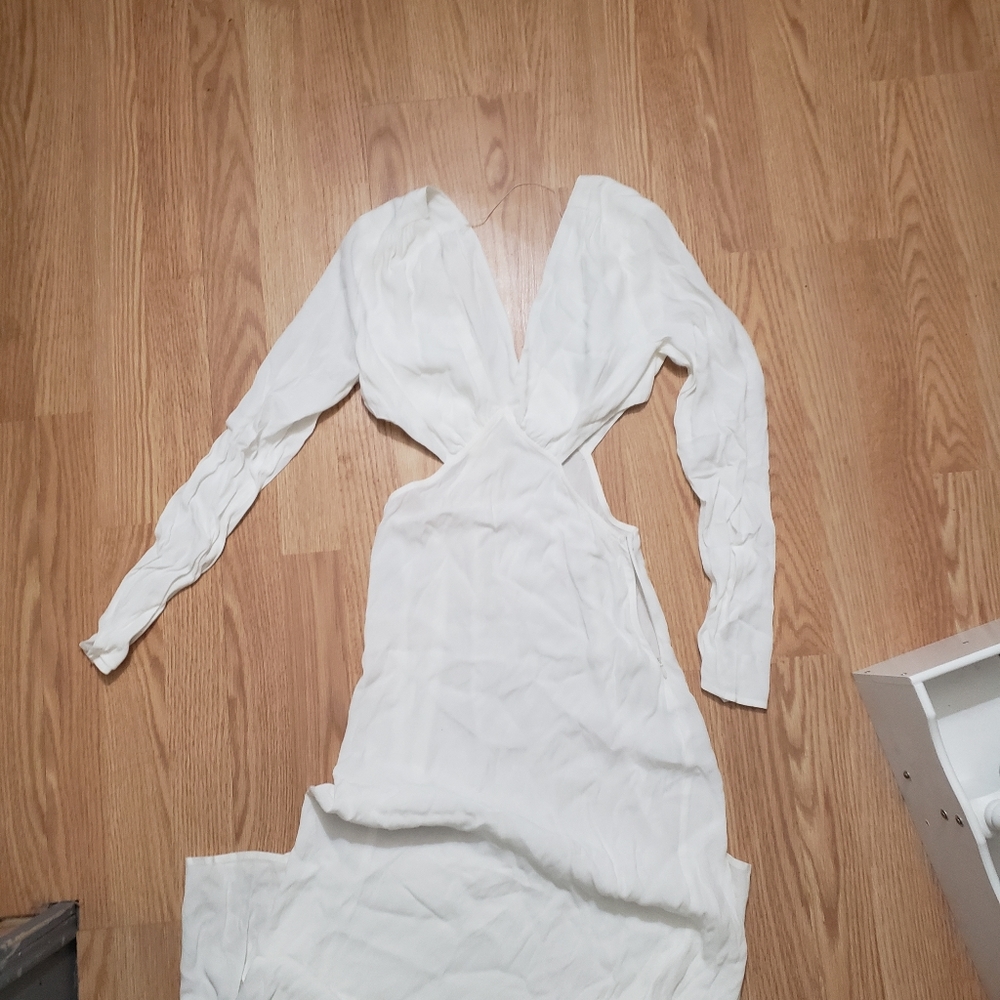 White maxi dress size small by THE Ldrs
